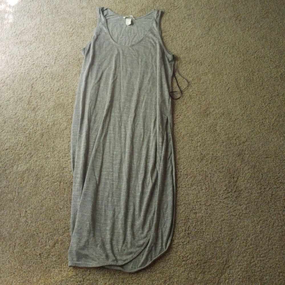 Long Gray H&M Dress M